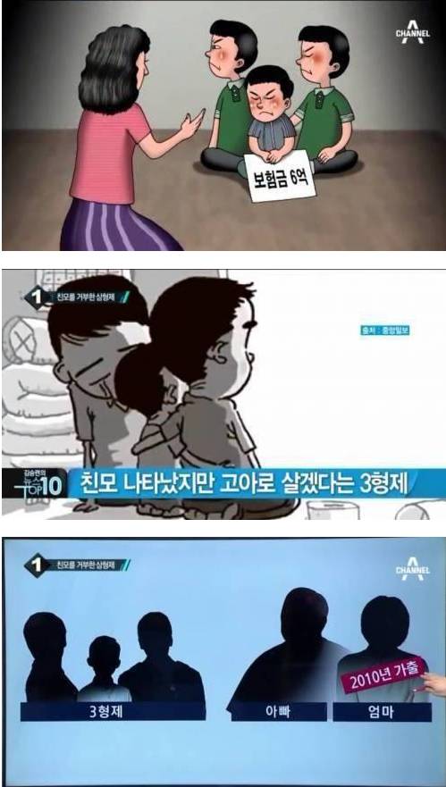 친모 나타났지만 고아로 살겠다는 3형제 | 인스티즈