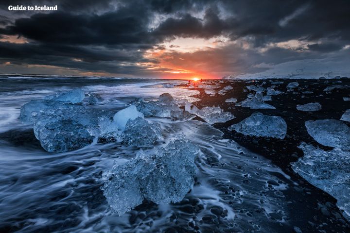 아이슬랜드 다이아몬드 해변 | 인스티즈