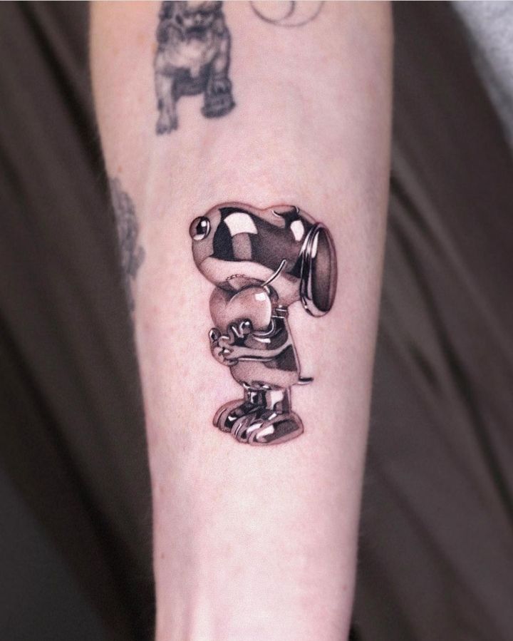 차가워보이는 금속타투 | 인스티즈