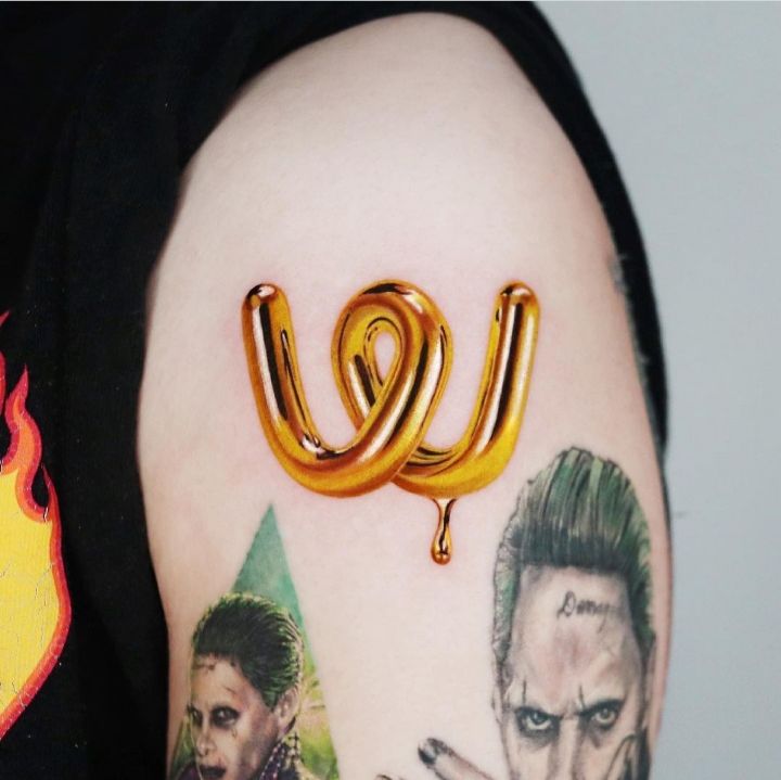 차가워보이는 금속타투 | 인스티즈