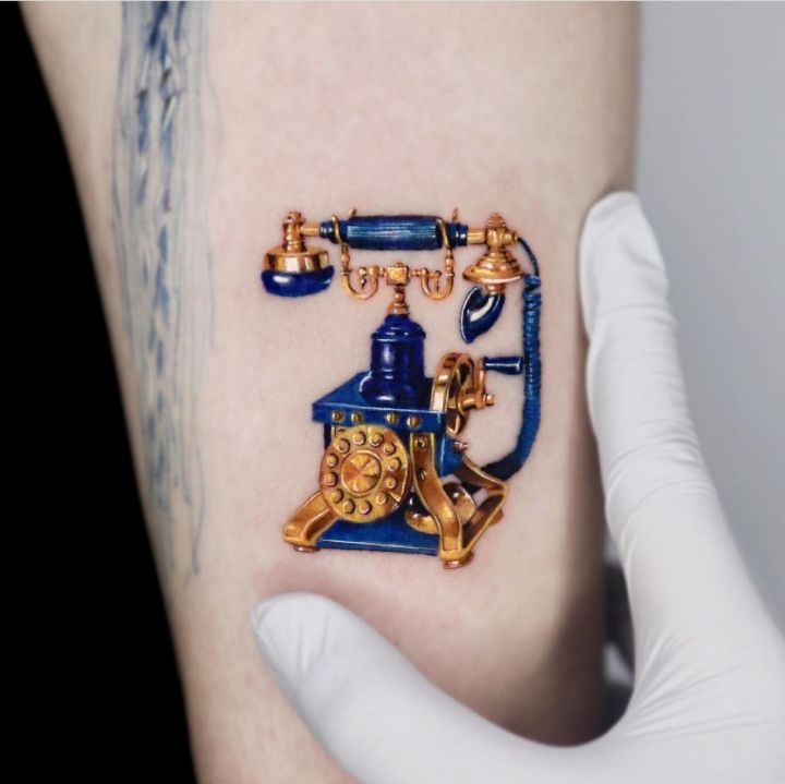 차가워보이는 금속타투 | 인스티즈