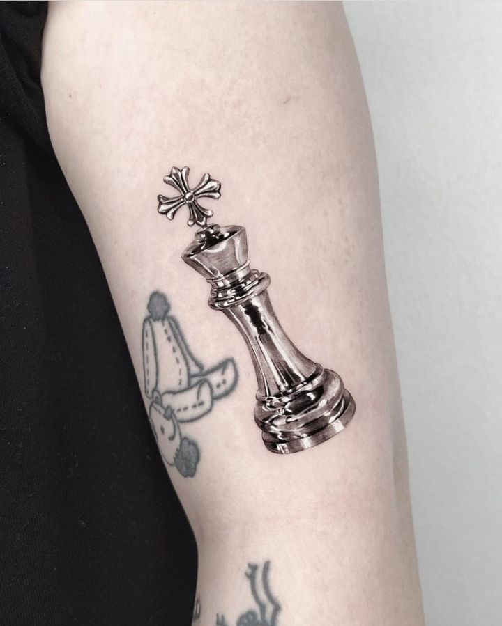 차가워보이는 금속타투 | 인스티즈