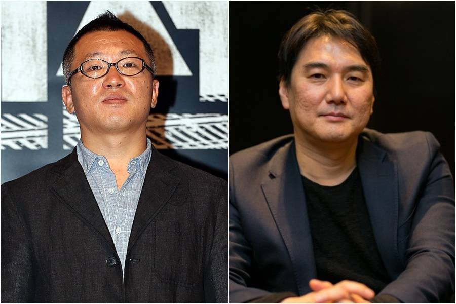 ▲ 천성일 작가(왼쪽), 추창민 감독. 제공| 올댓시네마, CJ ENM