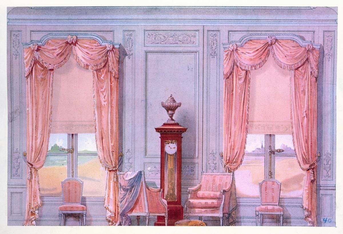 19세기 모던 프렌치 인테리어 그림.jpg | 인스티즈