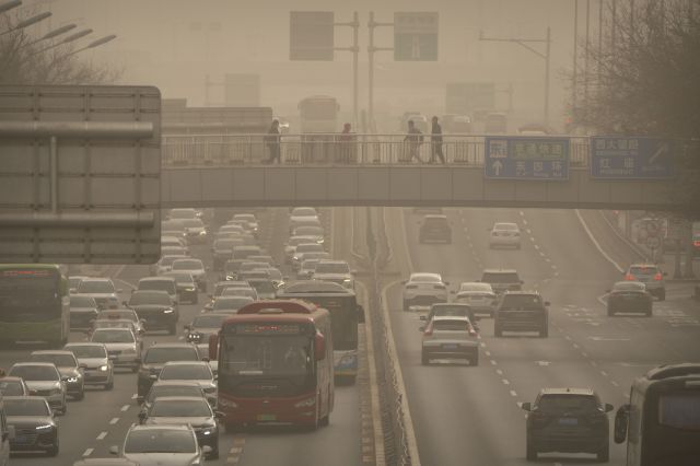 오늘자 중국 베이징 미세먼지 근황 | 인스티즈