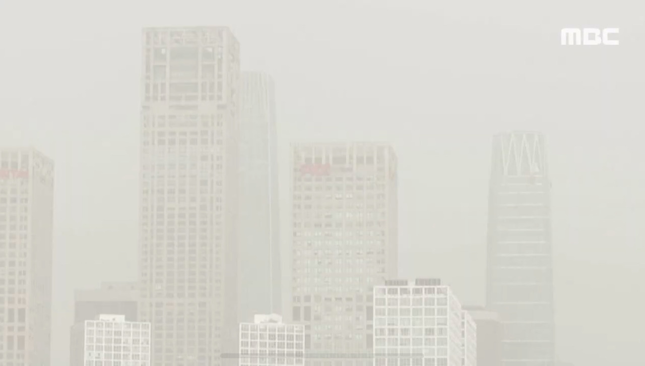 오늘자 중국 베이징 미세먼지 근황 | 인스티즈