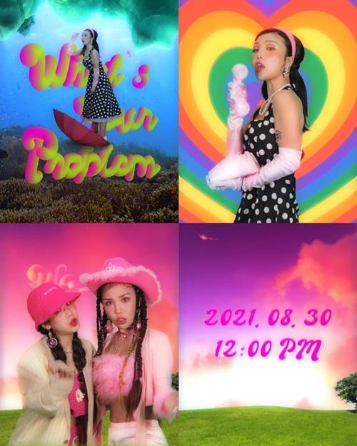 키디비가 키치하고 통통 튀는 신곡 ‘WE-YOU’의 MV 티저를 공개했다. 사진=JMG