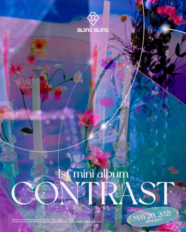 20일(목), 블링블링(Bling Bling) 미니 앨범 1집 'CONTRAST (타이틀 곡: Oh MAMA)' 발매 | 인스티즈