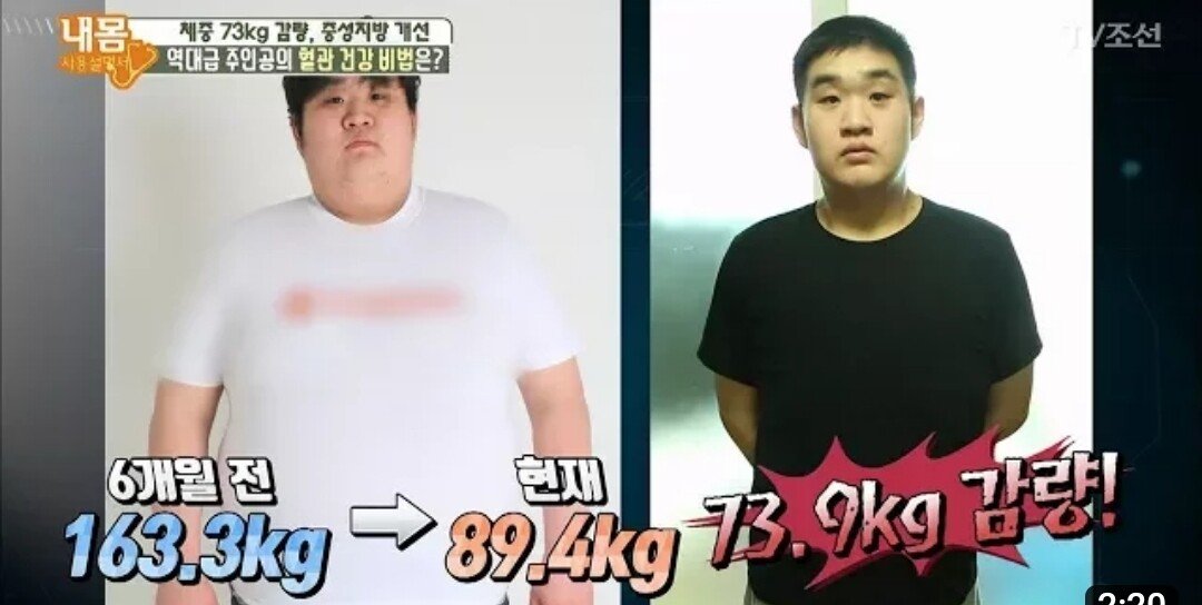 다이어트 80kg감량 성공...했던 사람 근황...jpg | 인스티즈