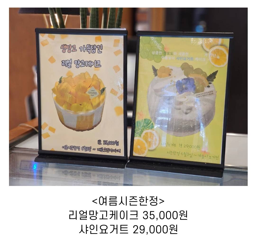 성심당 여름한정 케이크 (+과일시루 스몰사이즈) | 인스티즈