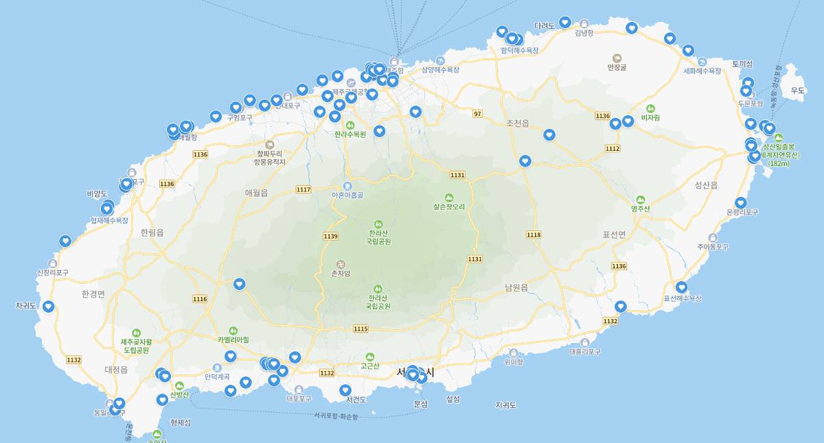 "네이버"에서 공개한 제주 맛집리스트 TOP 100 | 인스티즈