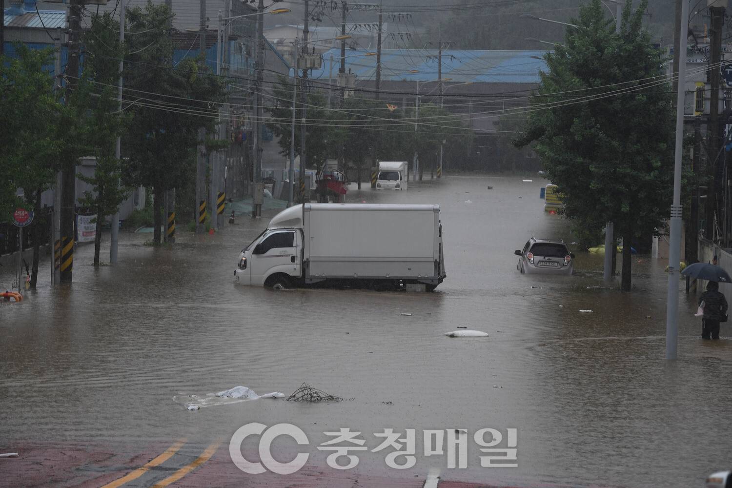 폭우로 난리난 충북 청주 상황 | 인스티즈