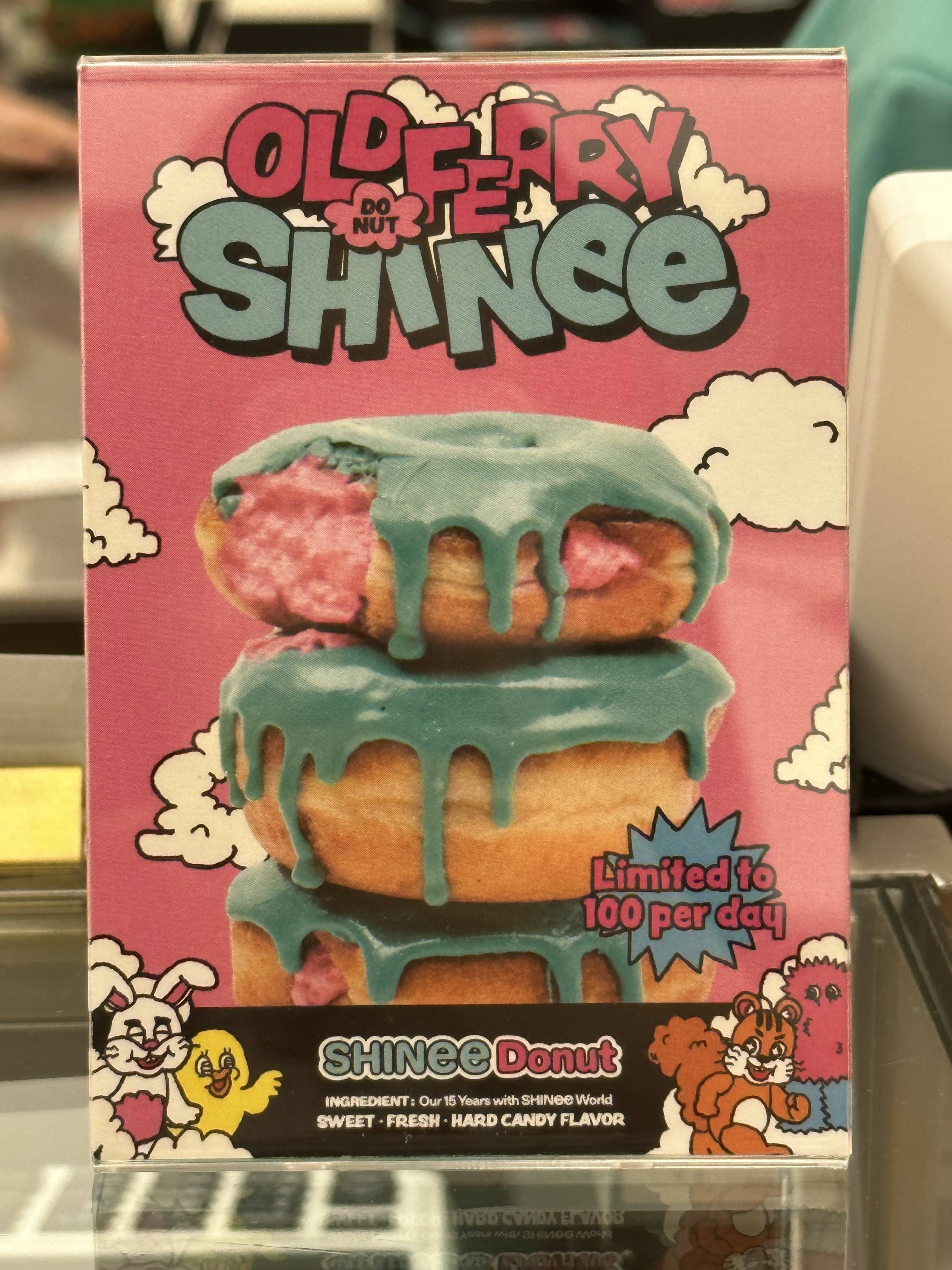 샤이니와 콜라보한 올드페리 도넛.jpg | 인스티즈