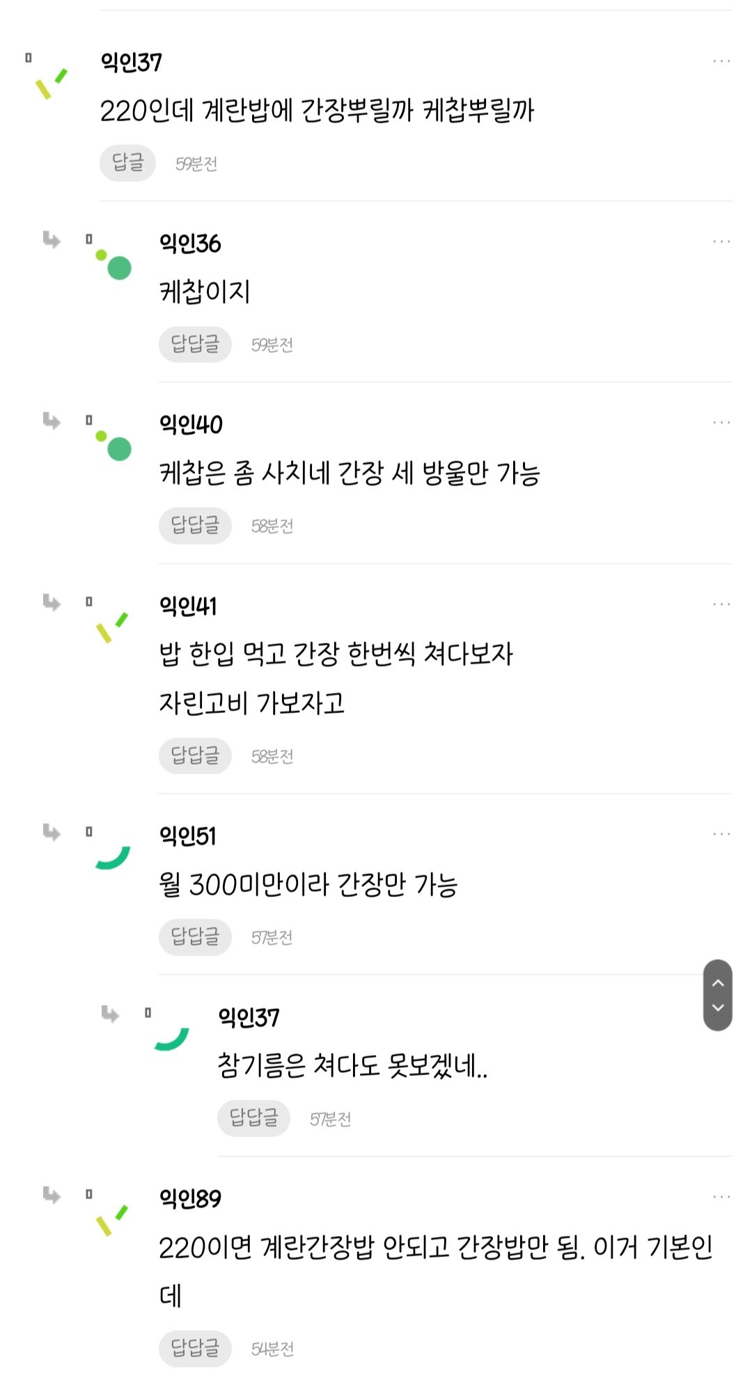 월 300밑으론 파인 다이닝, 오마카세 금지 | 인스티즈