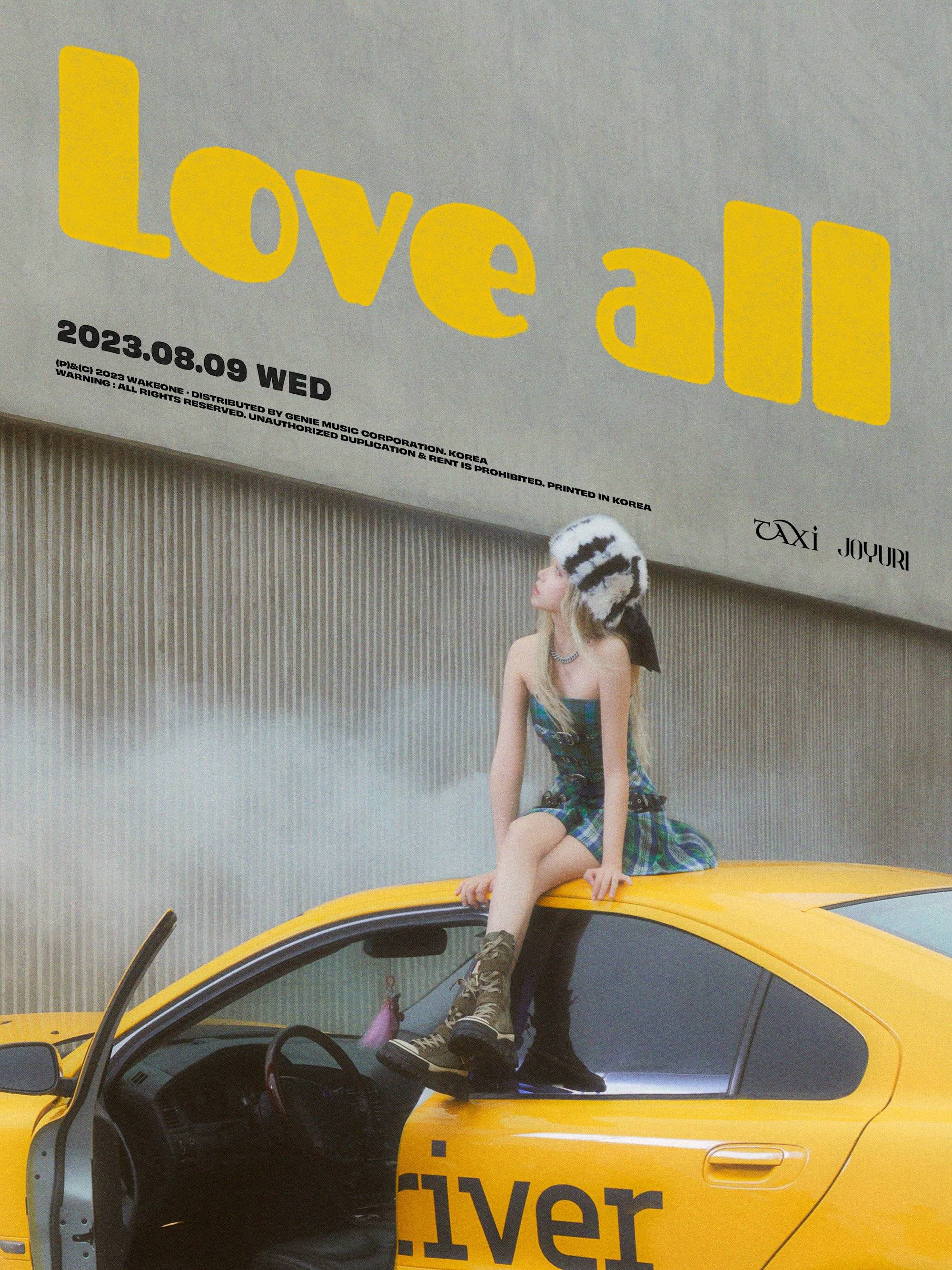 조유리 The 2nd Mini Album LOVE ALL 티저 포스터