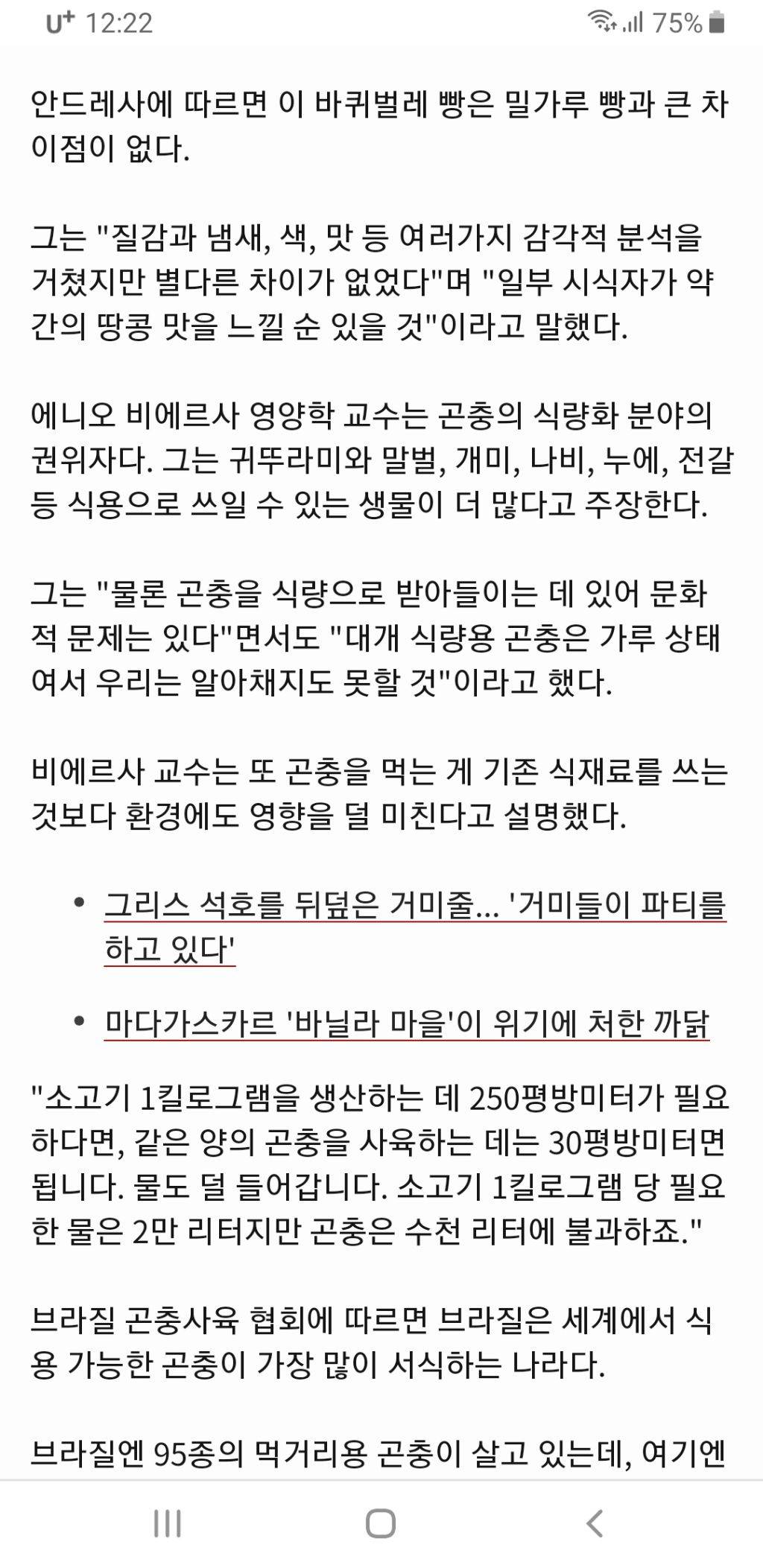 음식: 바퀴벌레가 들어있지만 고기보다 단백질이 풍부한 빵? | 인스티즈