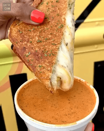 치즈 샌드위치 & 크림토마토소스 | 인스티즈