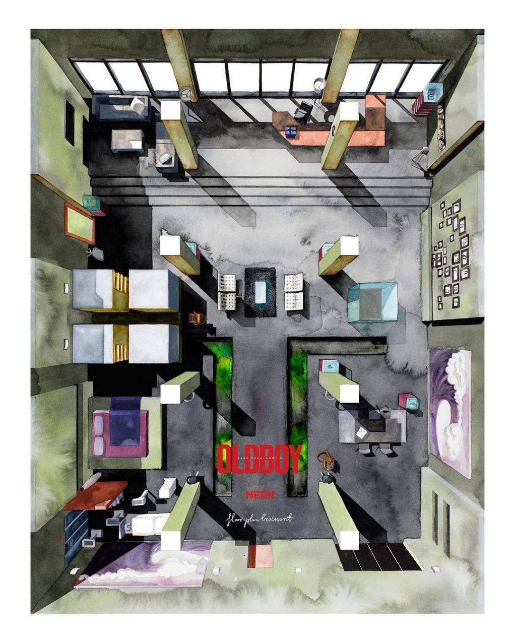 올드보이 재개봉 기념 포스터와 비하인드 컷 | 인스티즈