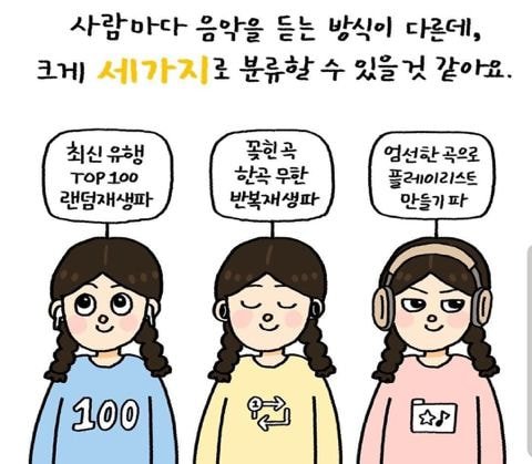 nokbeon.net-사람마다 다른 음악 듣는 방식-1번 이미지