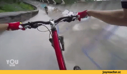 봅슬레이 트랙에서 자전가 타기 | 인스티즈