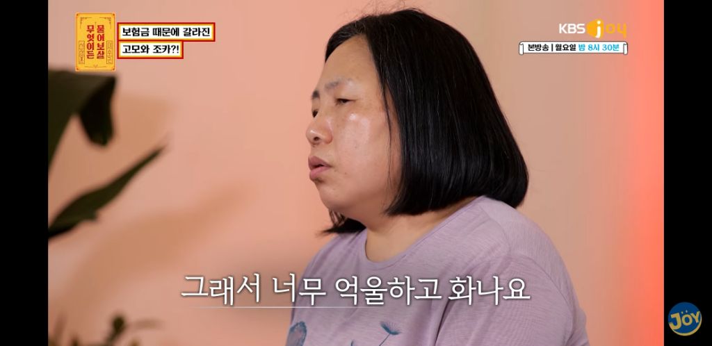 [물어보살] 남동생 사망보험금 독식한 조카 | 인스티즈