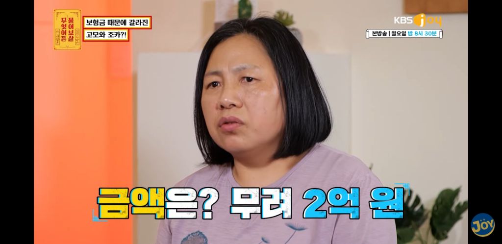 [물어보살] 남동생 사망보험금 독식한 조카 | 인스티즈