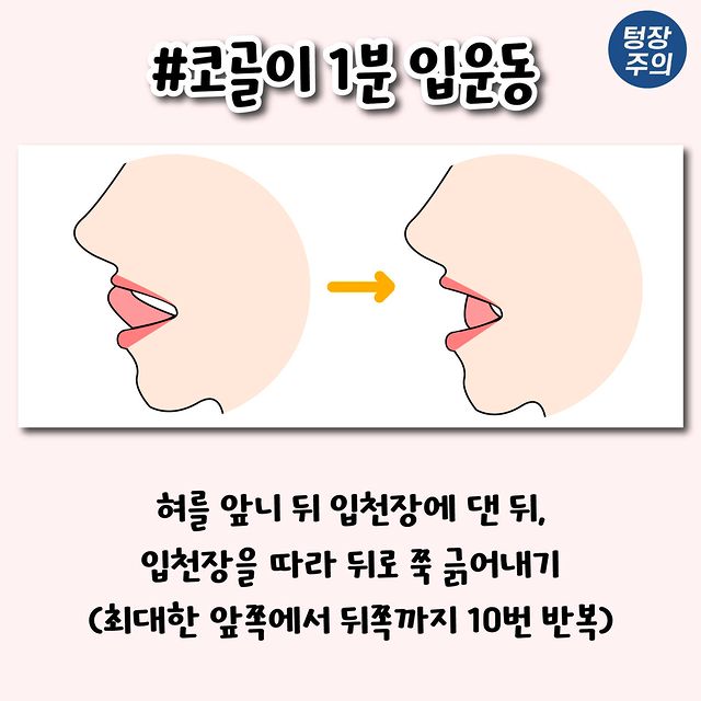 코골이 개선되는 1분 입운동법.jpg | 인스티즈