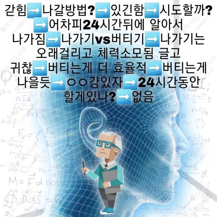 MBTI 24시간 아무것도 없는 방 안에 갇힌다면 -파랑&보라편- | 인스티즈