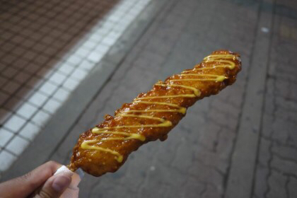 nokbeon.net-요즘은 잘 안 보이는 후라이드 닭꼬치.jpg-2번 이미지