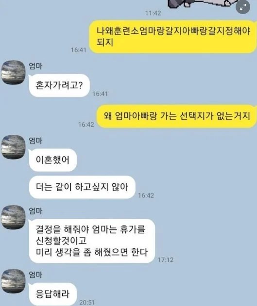 아들맘이 받는 카톡들 | 인스티즈