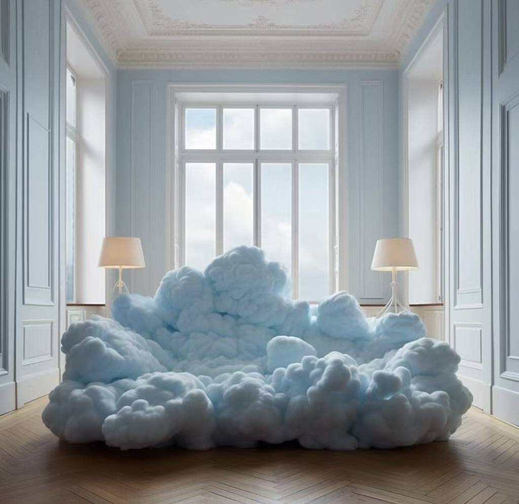 구름위에 앉아있는 기분을 느낄 수 있는 소파.jpg | 인스티즈