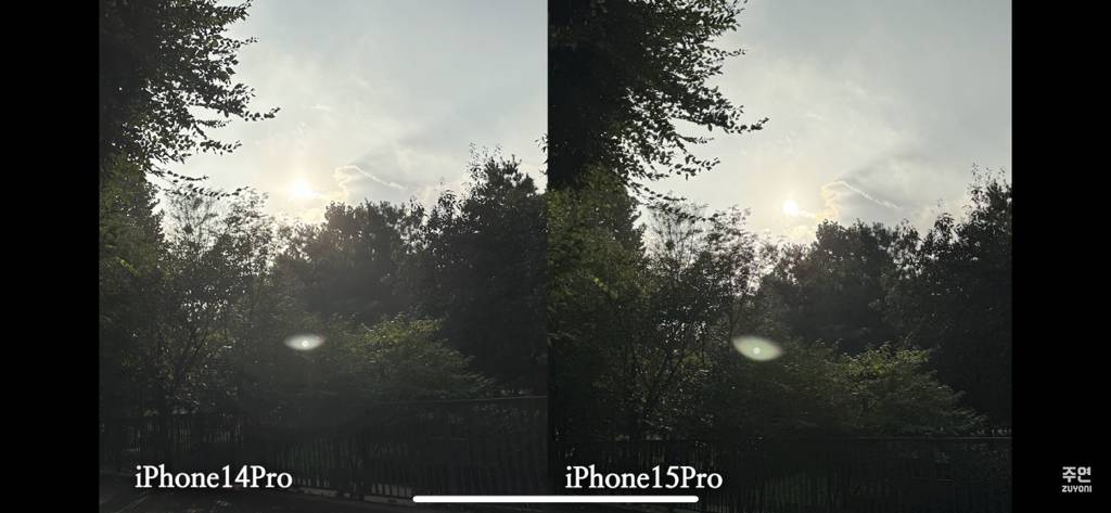 아이폰 14프로 vs 15프로 테스트 | 인스티즈