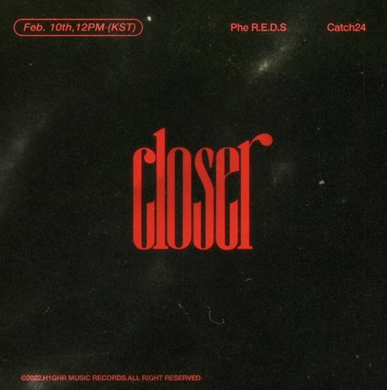 싱어송라이터 Phe R.E.D.S가 디지털 싱글 'Closer'로 컴백한다./사진제공=하이어뮤직