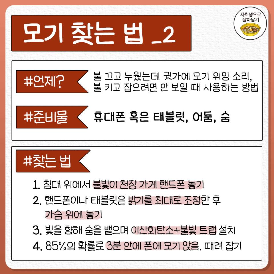 모기 제대로 잡는 법 | 인스티즈