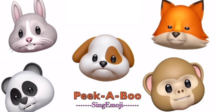 Emoji Singing Peek-A-Boo (피카부) -- Red Velvet '레드벨벳' [Animoji]