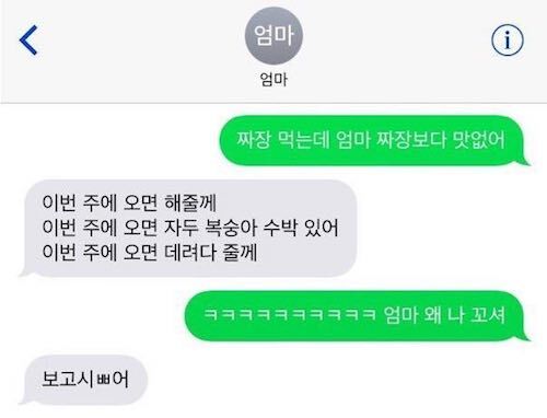 ㅋㅋㅋㅋ 엄마 왜 나 꼬셔 | 인스티즈