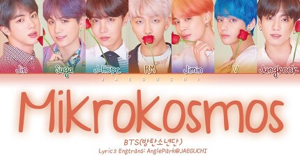 BTS (방탄소년단) - Mikrokosmos (소우주) (Color Coded Lyrics Eng/Rom/Han/가사)