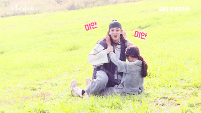 [육룡이나르샤] 낭만커플 초원 추격씬 메이킹 | 인스티즈