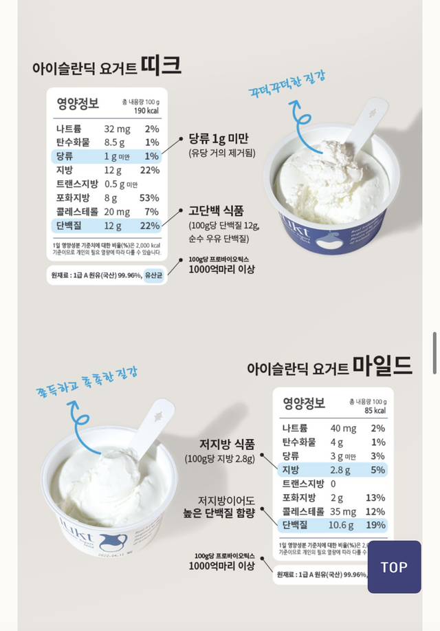 인기 많은 그릭요거트 3종 | 인스티즈