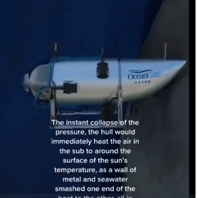 이번에 실종된 타이타닉 잠수정이 얼마나 허접하게 만들어졌는지 보여주는 비교짤 . GIF | 인스티즈