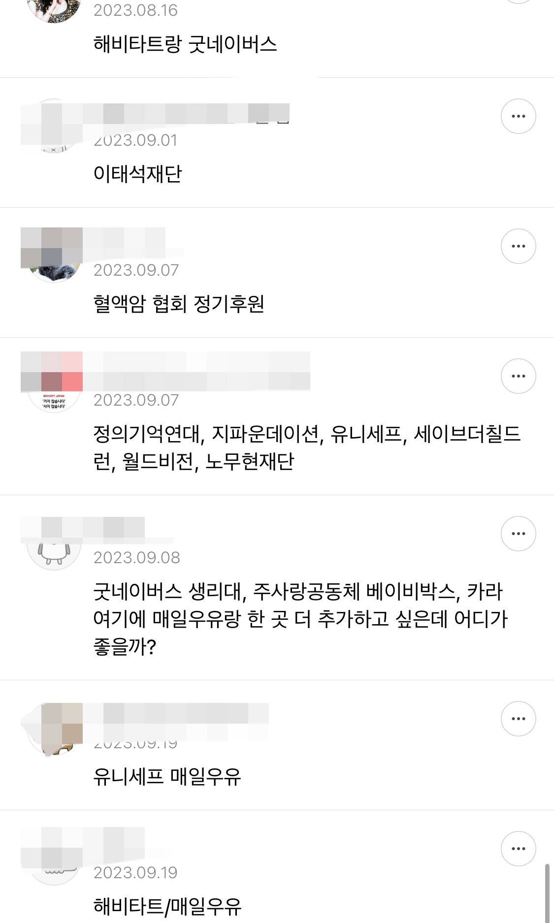 여시들은 어디에 기부나 후원을 할까? | 인스티즈