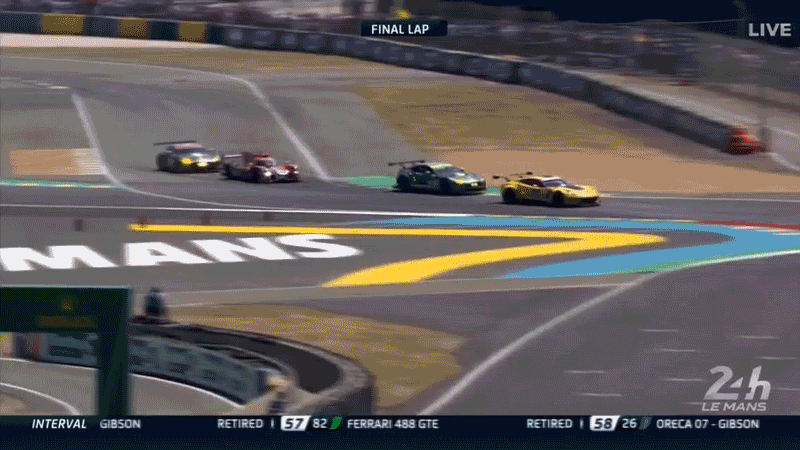 르망 24시간 내구레이스 마지막 대역전극 - GTE PRO Final Laps | 인스티즈