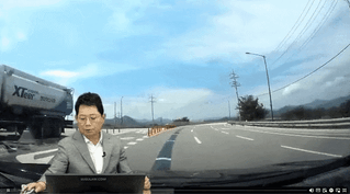 블박영상 역주행 차량 피하는 한문철 | 인스티즈