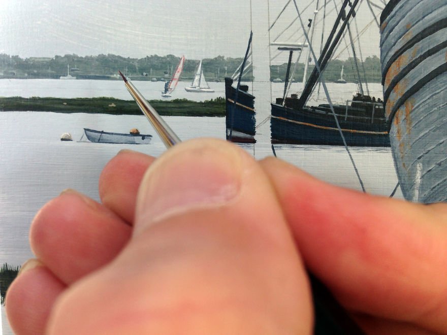 사진인지 그림인지 구별하기 힘든 극사실주의 유화 | 인스티즈