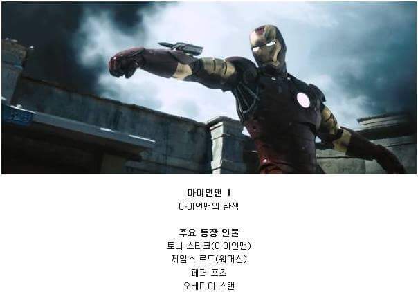 마블영화 보는 순서 | 인스티즈