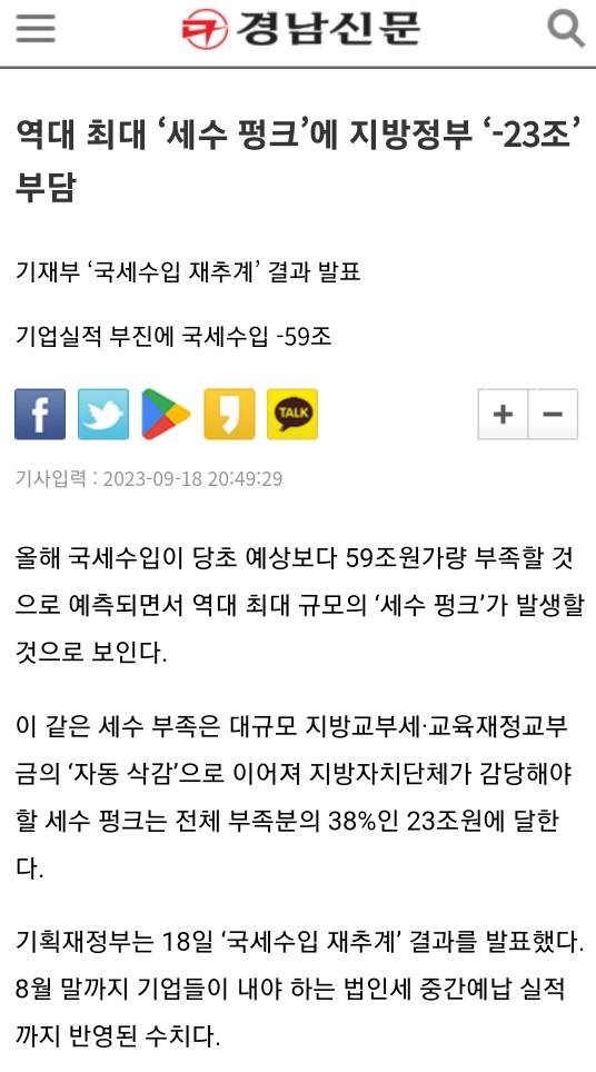 부자감세 종부세 법인세 인하하면 경제좋아진다면서요? | 인스티즈