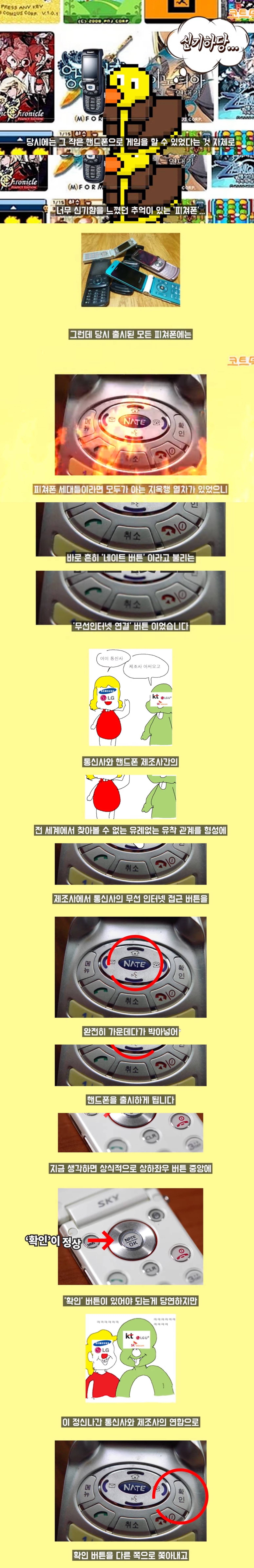 아이폰이 없앤 통신사들의 양아치짓 (feat 추억의 '그'버튼) | 인스티즈