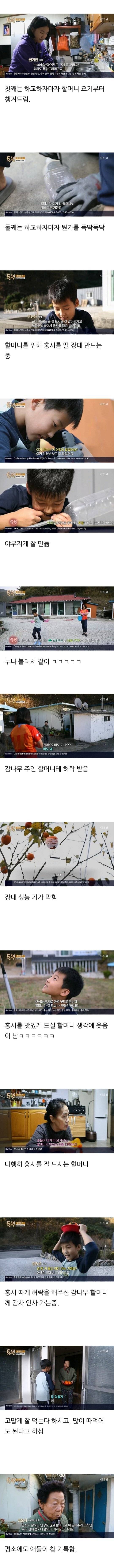 강원도 산골에서 월동 준비하는 남매.jpg | 인스티즈