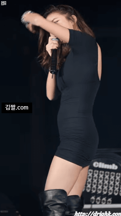 타이트한 원피스 입은 NS윤지.jpgif | 인스티즈