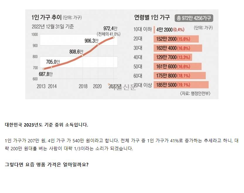 요즘 2030은 얼마나 벌길래 명품을 살까?...JPG | 인스티즈